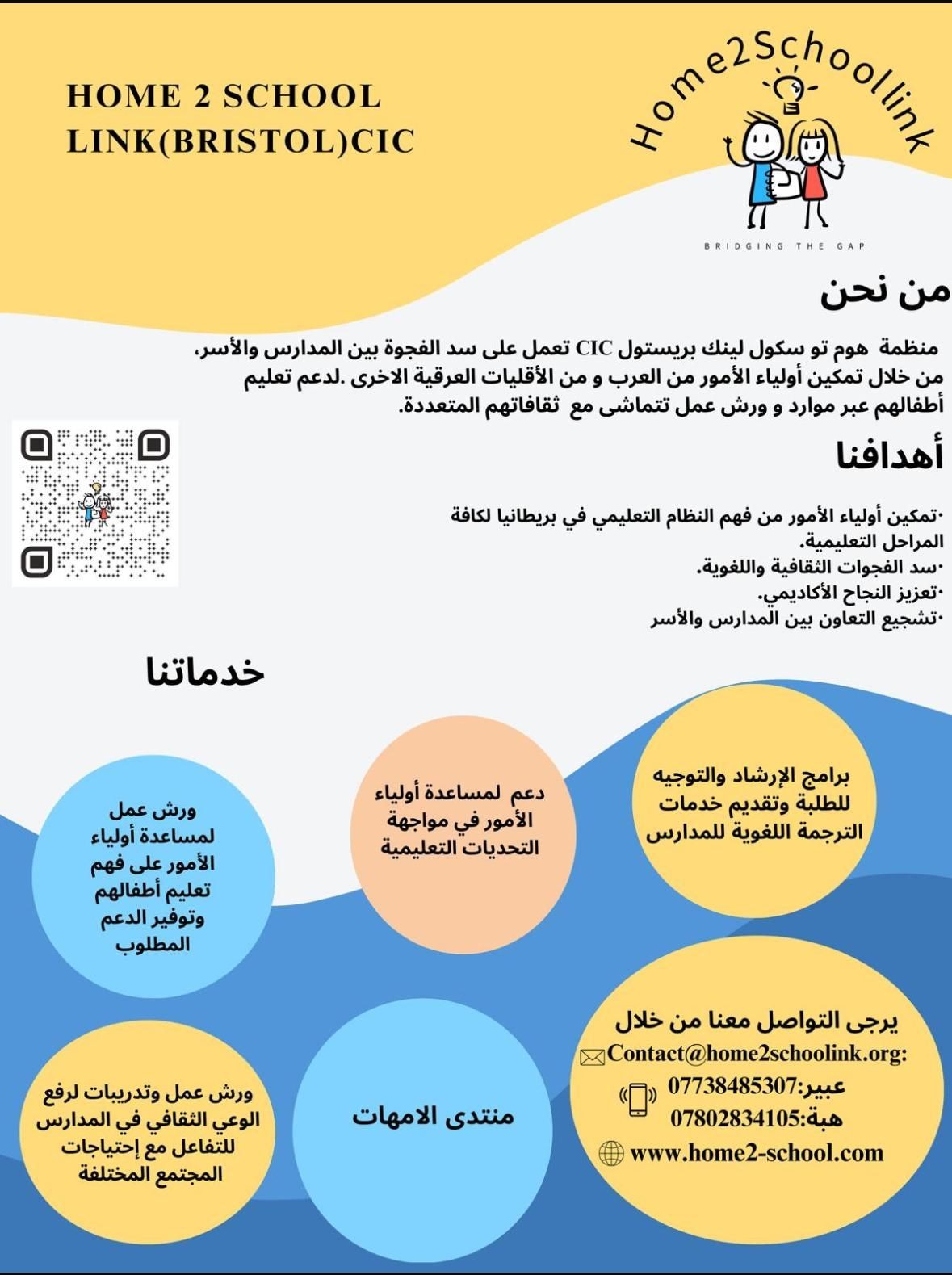 Our Services in Arabic 